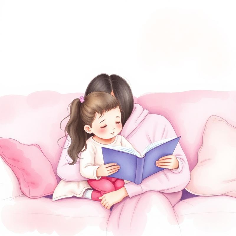 Parent lisant avec son enfant