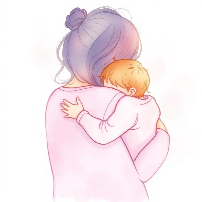 Parent réconfortant son enfant